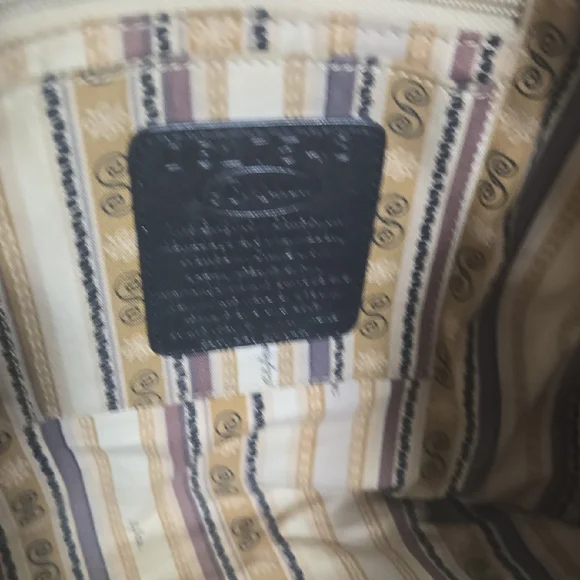 Brighton Black Pebble Leather Women's Bag - Picture 9 of 9